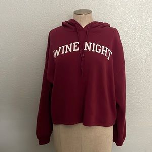“Wine Night” Hoodie Sweatshirt